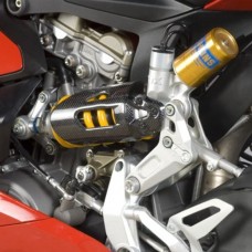 R&G Racing Carbon Shock Absorber Cover for Ducati Panigale 899 '11-'19 / 959 '08-'21 / 1199 '12-'19 / 1299 '05-'19 & etc.